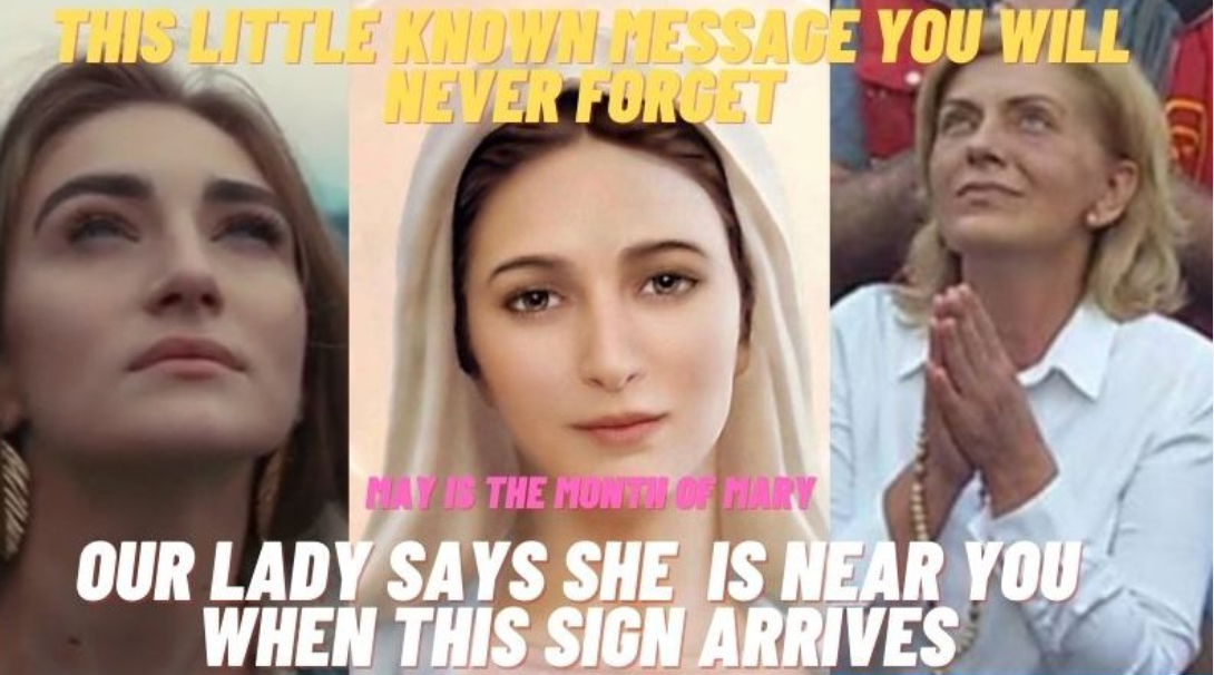 MEDJUGORJE: YOU WILL NEVER FORGET:  MARY IS NEAR YOU WHEN THIS SIGN ARRIVES