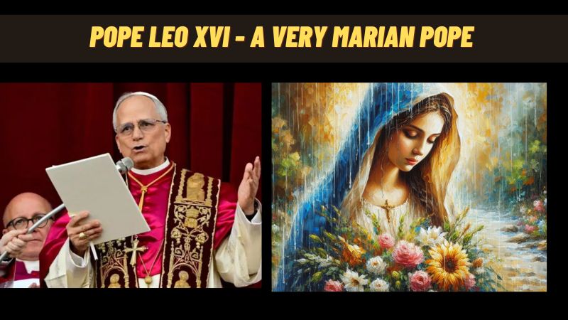 Pope Leo XVI – A Very Marian Pope – Prays at tomb of late Pope Francis at St. Mary Major