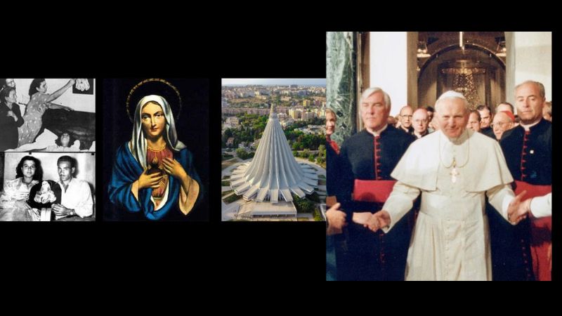 Tears of the Cosmos: Pope John Paul II’s Vision of Weeping Statues