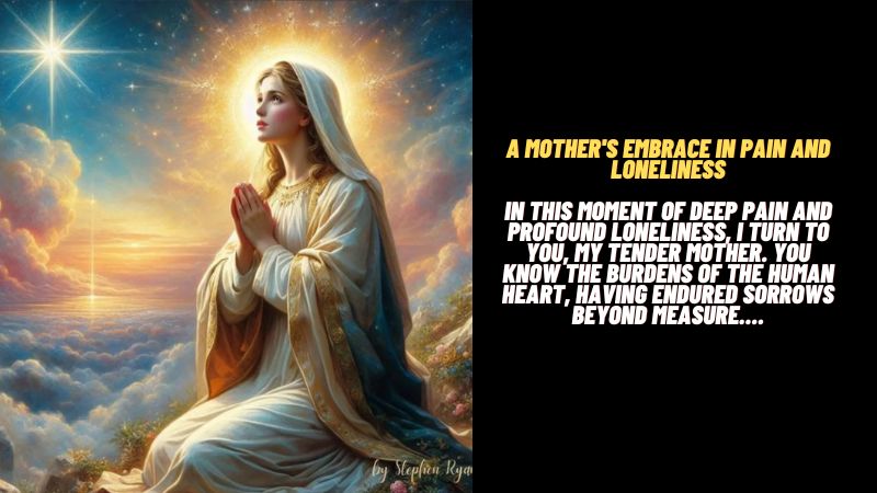 A Prayer: A Mother’s Embrace in Pain and Loneliness